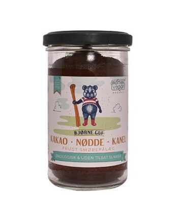 Smørepålæg Bjørneguf Kakao  Kanel   Nødder ø   270 G