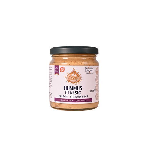 Smørepålæg Hummus Classic økologisk   200 G