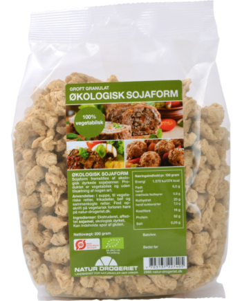 Nd Sojaform Granulat Grov ø  Bull  200 G