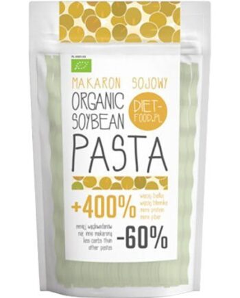 Orange Fettuccine Soja Pasta økologisk 200 Gr