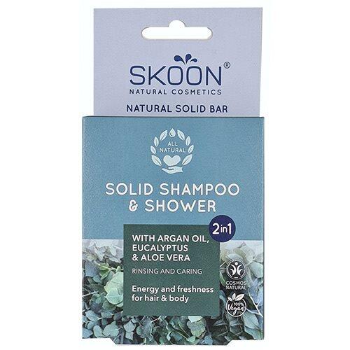 Skoon Solid Shampoo   Shower Bar 2 I 1 Energy And Freshness  90g