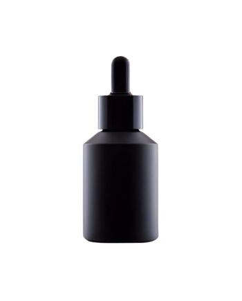 30 Ml  Sort Glasflaske Med Pipettelåg