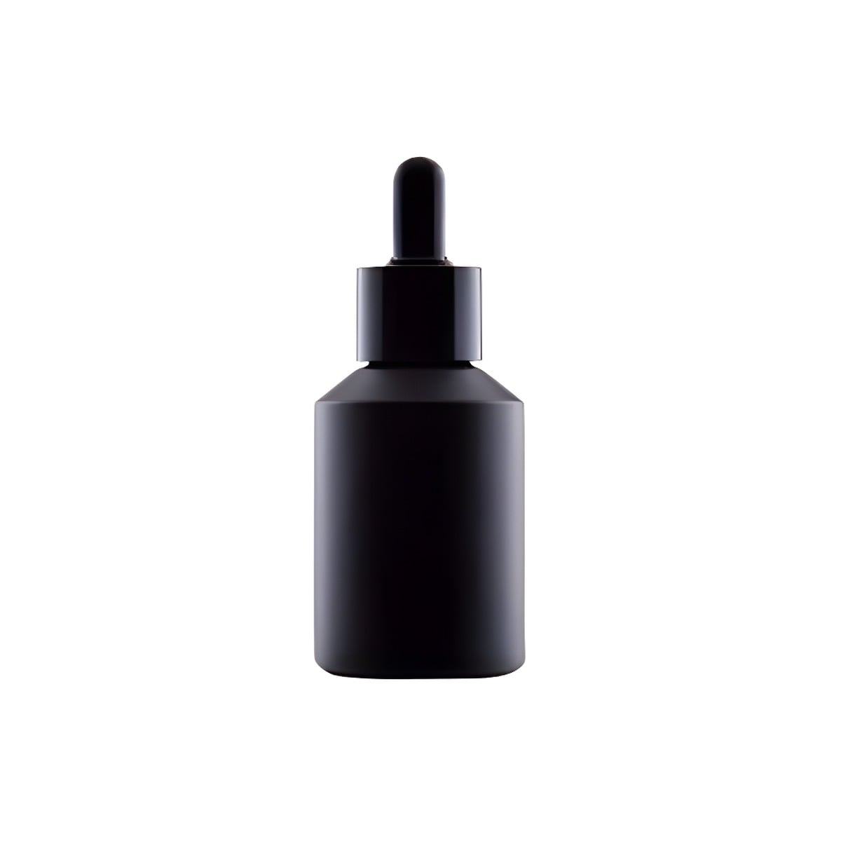 30 Ml Sort Glasflaske Med Pipettelåg