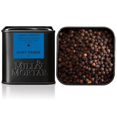 Mill   Mortar Sort Peber Hel ø  50g