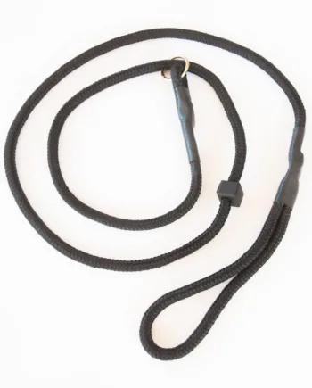 Sort Hundesnor   Retrieverline 8 Mm X 140 Cm
