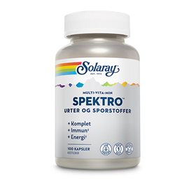 Solaray Spektro Multivitamin 100 Kaps
