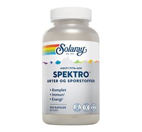 Solaray Spektro Multi Vita Min Med Urter Og Sporstoffer  300kap