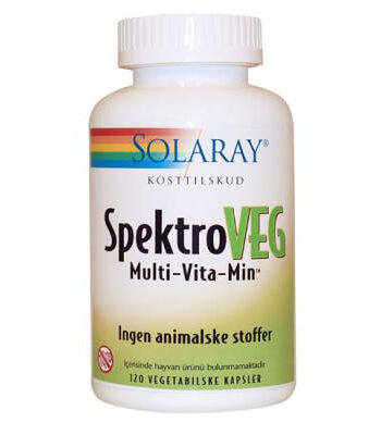 Solaray Spektroveg 120 Kap  Dato 10 25