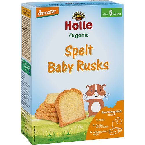 Spelt Tvebakker Til Baby ø Demeter   200 Gram
