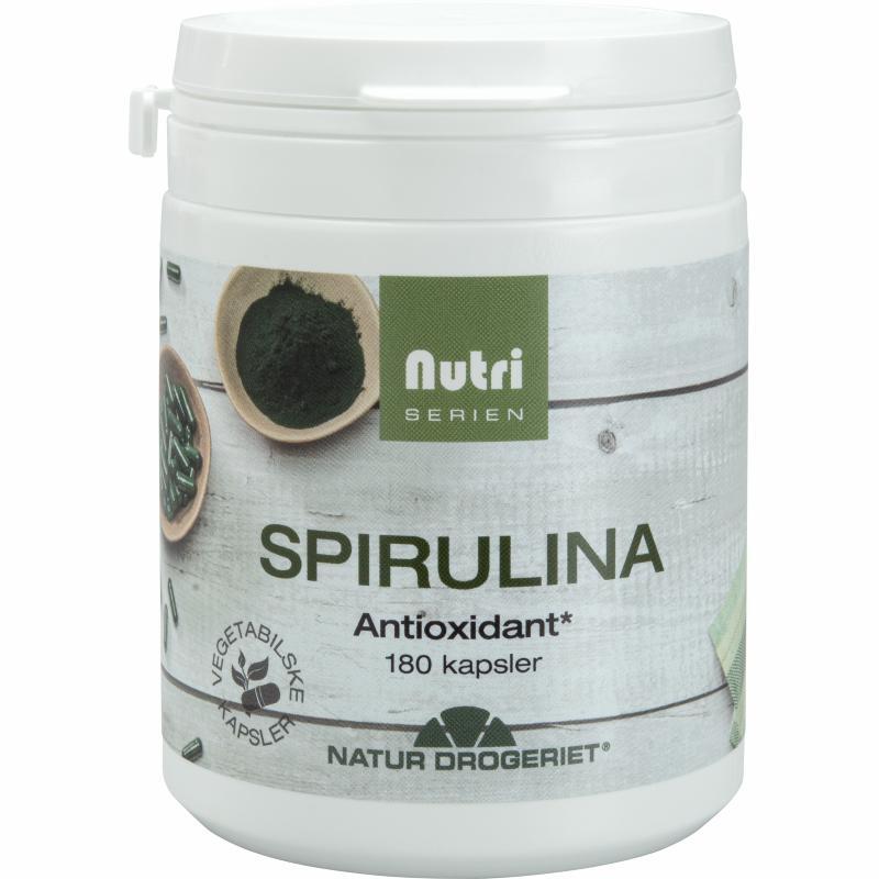 Unik Spirulina 350 Mg    180 Kapsler