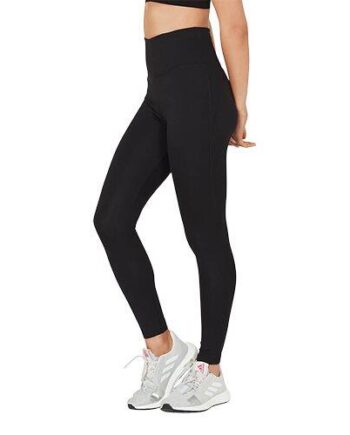 Boody Sports Tights Højtalje Dame Sort  Str  S