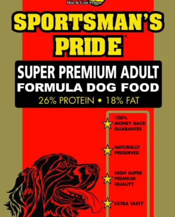 15 Kg Sportsman S Pride Super Premium Adult  Rød    Voksenfoder Med Kylling