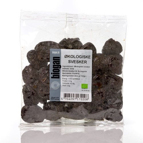 Svesker U  Sten ø  250 G