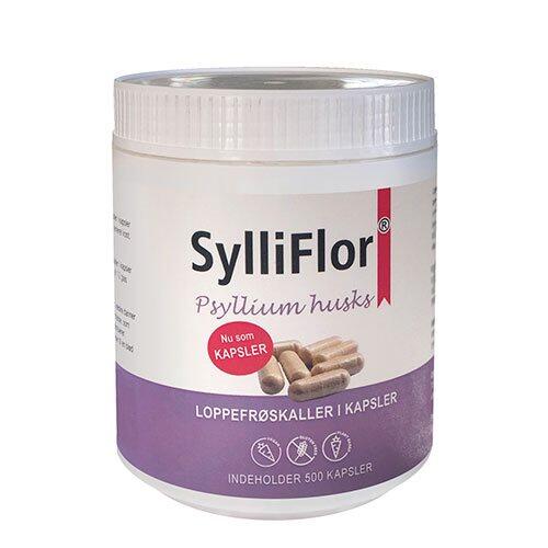 Sylliflor Psyllium Husks  Loppefrøskaller  500kap