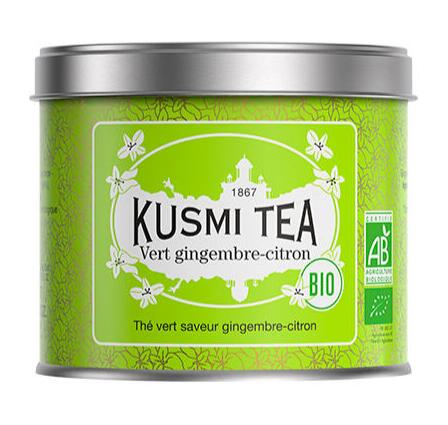 Kusmi Grøn Te Citron Og Ingefær ø  100g