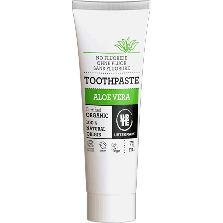 Urtekram Tandpasta M  Aloe Vera  Bull  75 Ml