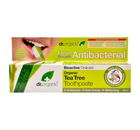 Dr Organic Tandpasta Tea Tree 100 Ml