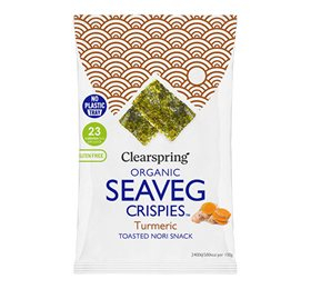 Clearspring Tang Chips Gurkemeje ø 1 Pk  4 G