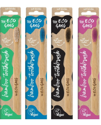 The Eco Gang   Bambus Tandbørster   Soft