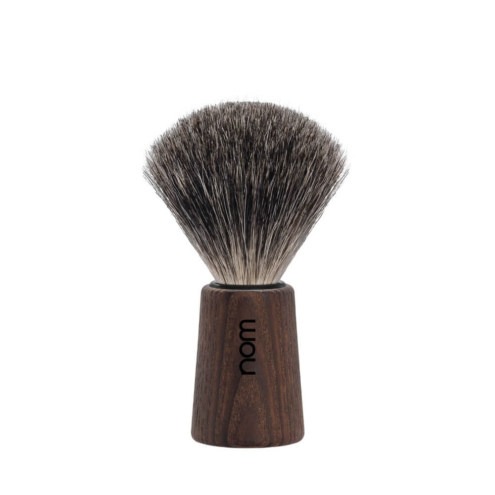 Nom Shaving Barberkost  Theo  Pure Badger  Dark Ash