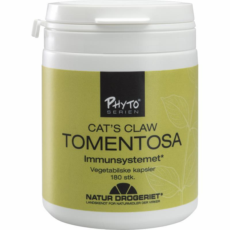 Tomentosa Cat S Claw   180 Kapsler