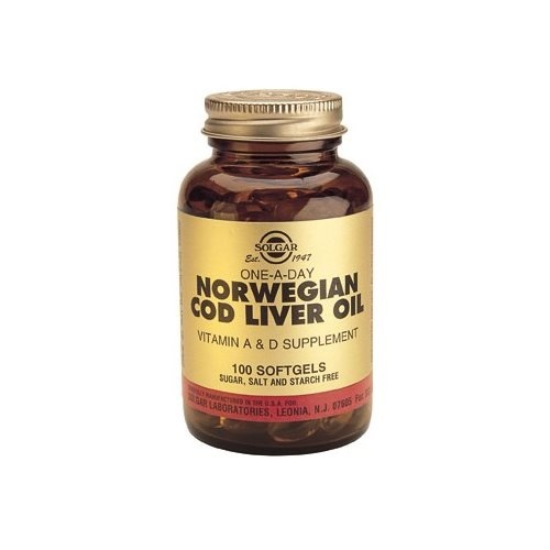 Solgar Torskelevertran Norsk  100 Kaps
