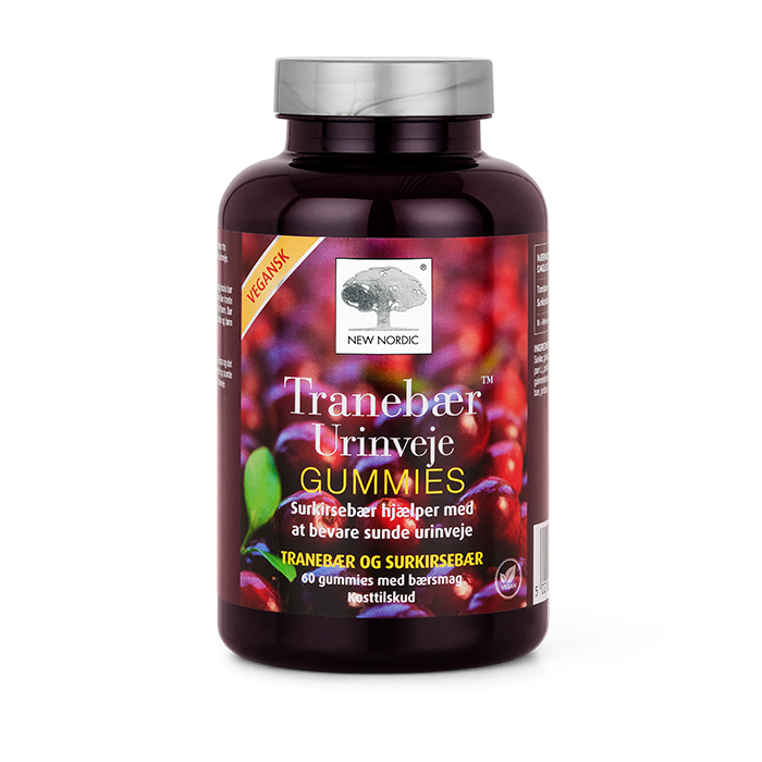 New Nordic Tranebær Urinveje Gummies 60 Stk