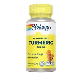 Solaray Turmeric Fermenteret  100 Kap