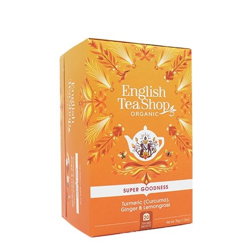 English Tea Shop Turmeric  Ginger   Lemongrass Te øko    20 Breve