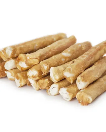 400 Gram Chicken Rolls 12 5 Cm   Oksehud Tyggeben Til Hunde
