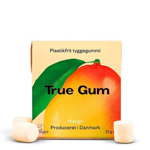 True Gum Tyggegummi Mango  21g