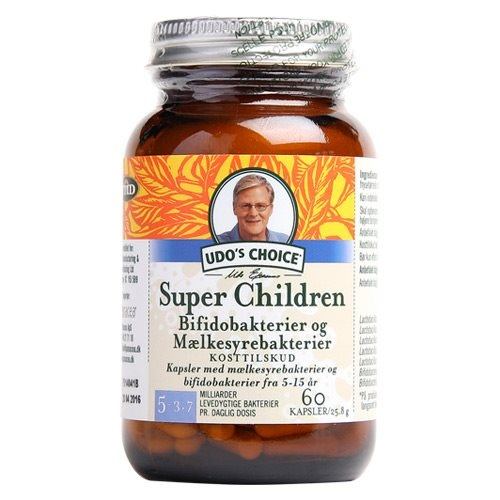 Udo S Probiotics Super Children   60 Kapsler