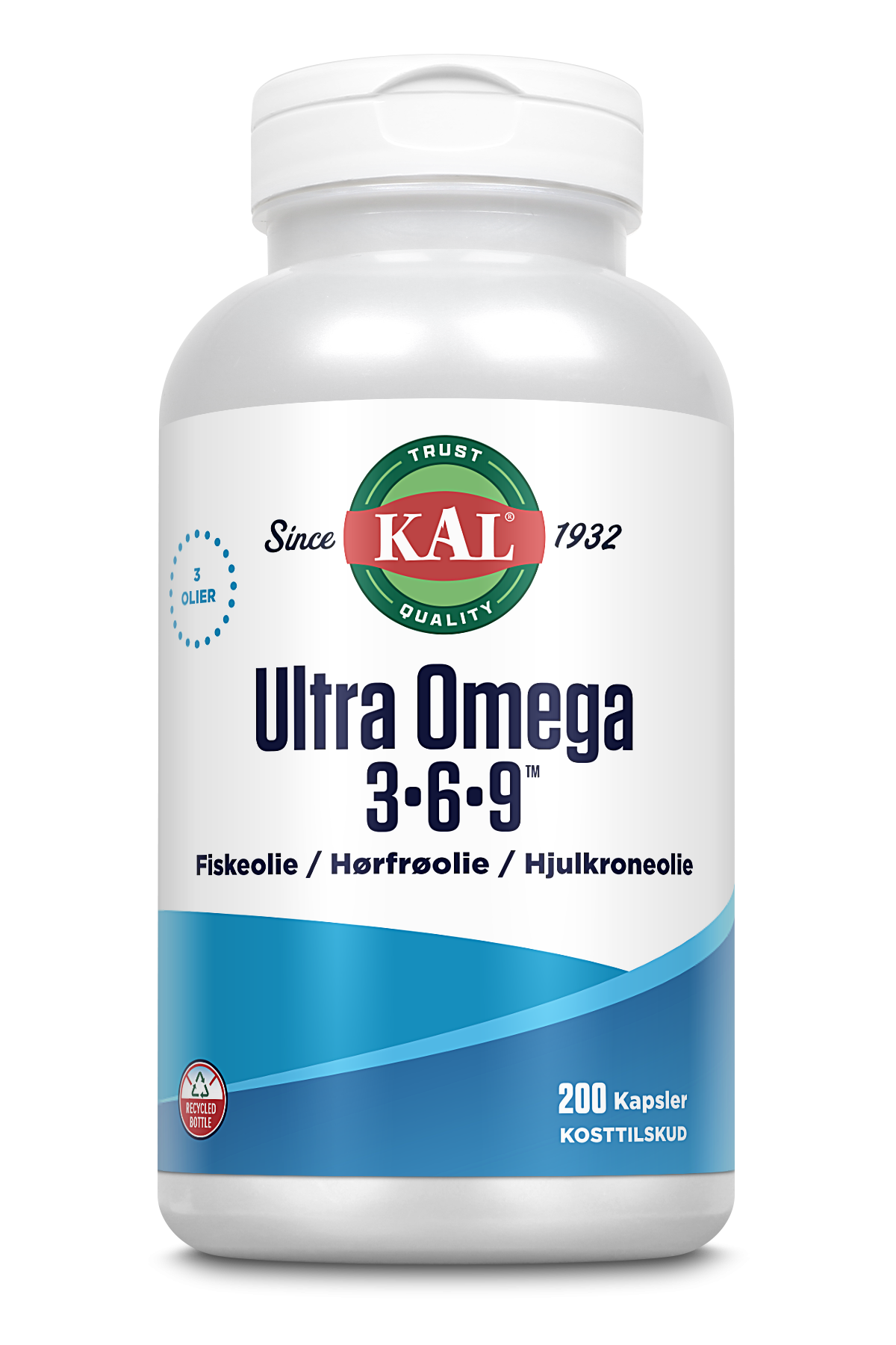 Kal Ultra Omega 3 6 9   200 Kaps