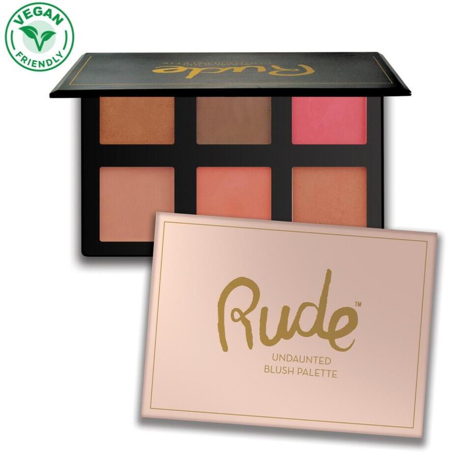 Rude Cosmetics Blush Palette  Undaunted  18g