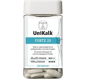 Unikalk Forte 20  120tab