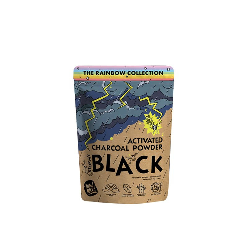 Raw Nice Activated Charcoal Powder 50 G X