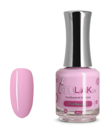 Lyserød Vandbaseret Neglelak    Quot Pink Macaroon Quot  No  4   Gellak Dk
