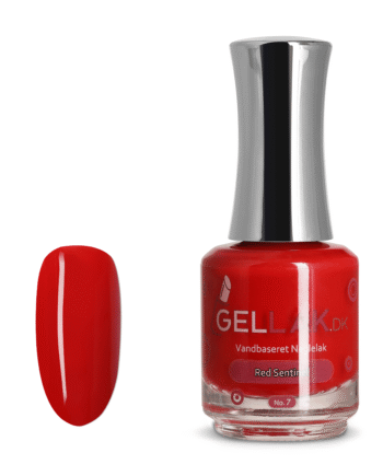 Rød Vandbaseret Neglelak    Quot Red Sentinel Quot  No  7   15 Ml   Gellak Dk