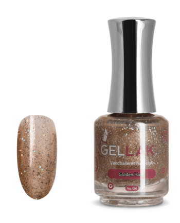 Guld Vandbaseret Neglelak    Quot Golden Holo Quot  No  G6   15 Ml   Gellak Dk