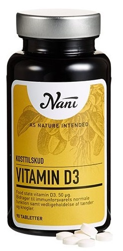Nani D3 Vitamin 90kap
