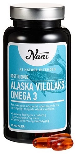 Nani Omega 3 Alaska Vildlaks 90 Kap
