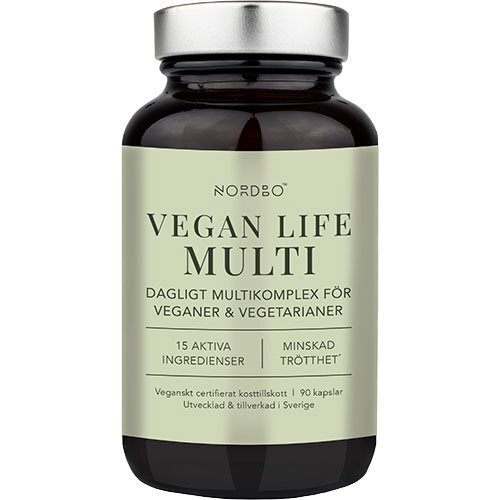 Vegan Life Multi   90 Kapsler