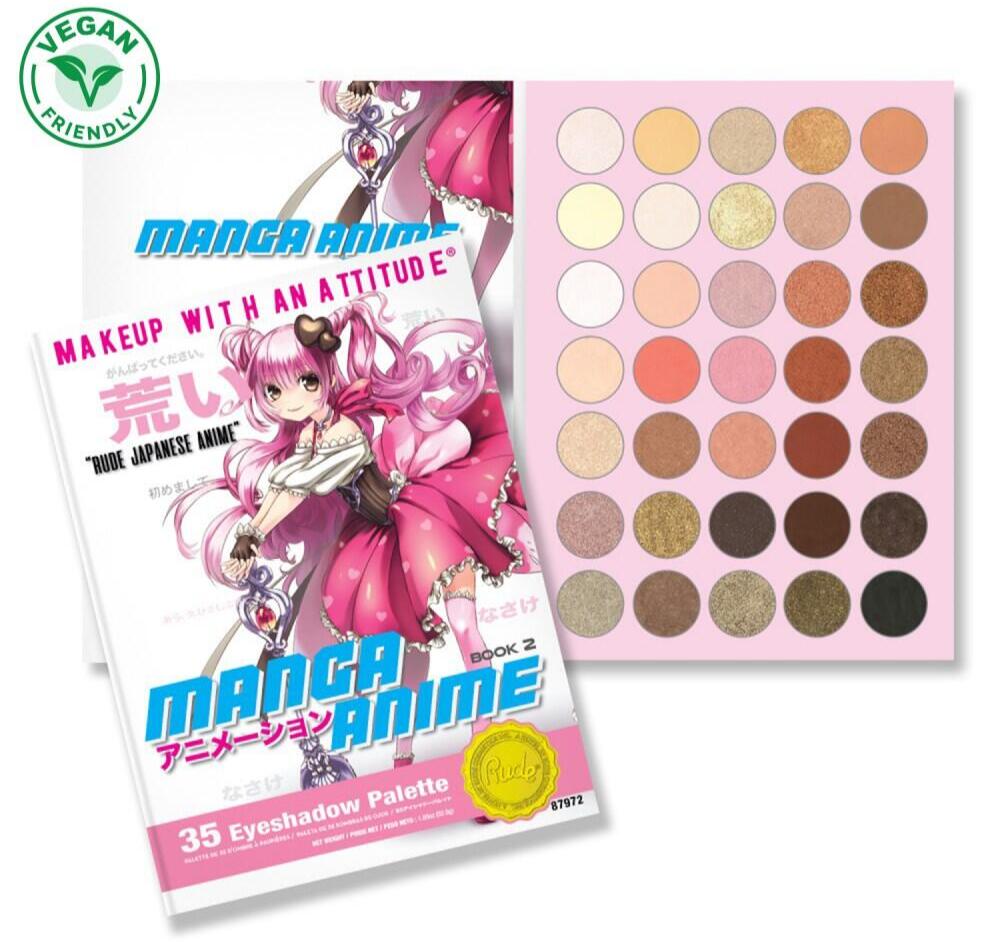 Rude Cosmetics Eyeshadow Palette  Quot Manga Anime Quot