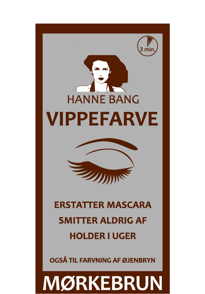 Hanne Bang Vippefarve Mørkebrun