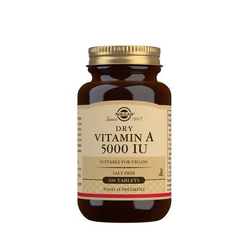 Solgar: Vitamin A 1502 Mcg  100tab