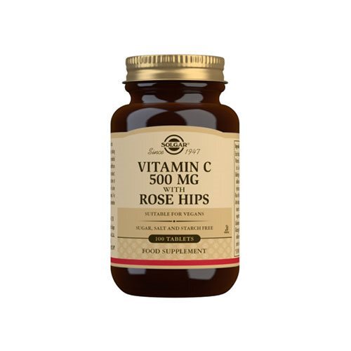 Solgar Vitamin C 500 Mg Med Hyben  100tab