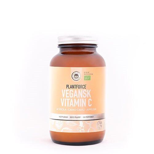 Plantforce Vitamin C Vegansk ø  200g