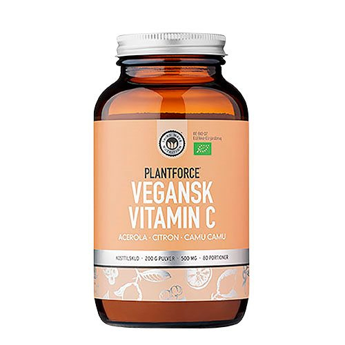 Plantforce Vitamin C Vegansk ø 200 G