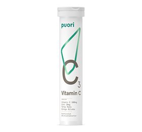 Puori Vitamin C3 Brusetabletter 20 Tabl