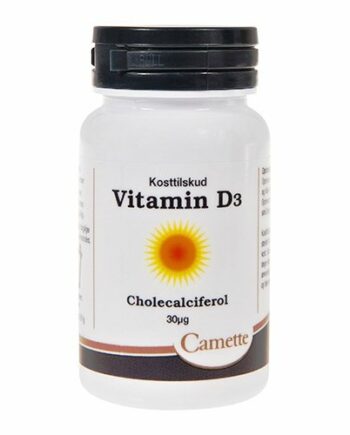 Camette Vitamin D 30 Mcg  180tab